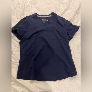 Fabletics Navy Jogger Scrub Set S/MS